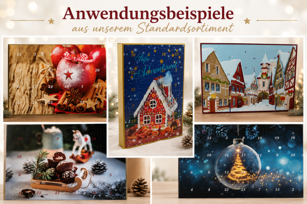 Adventskalender individuell bedruckt